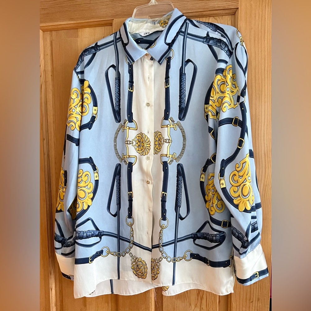 Zara shirt women Size L multiple color